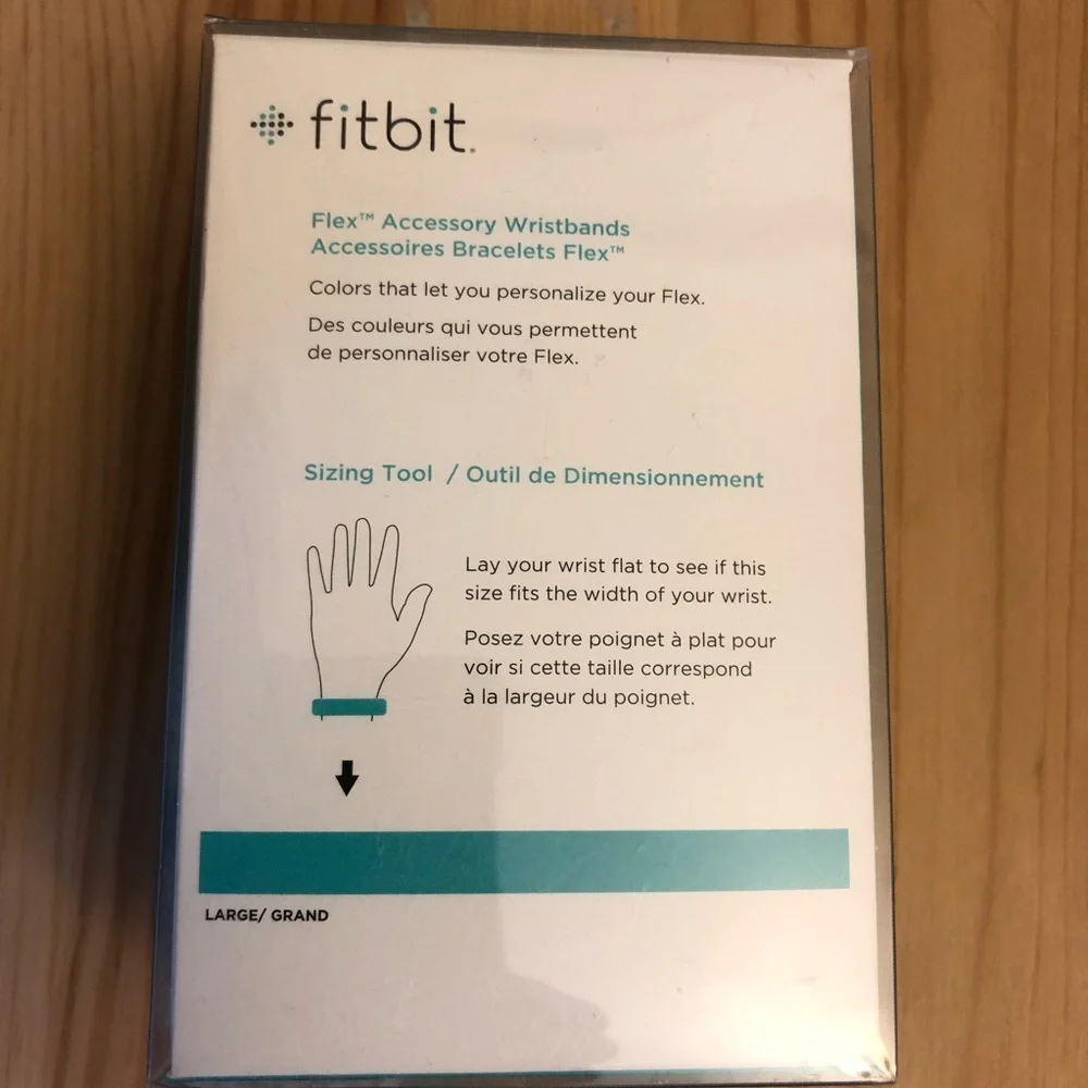 Fitbit accessory sport 3 wristband pack Sz L